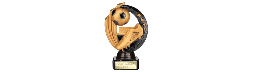RENEGADE II FOOTBALL LEGEND RESIN TROPHY - 5 SIZES - 14.5CM - 22.5CM